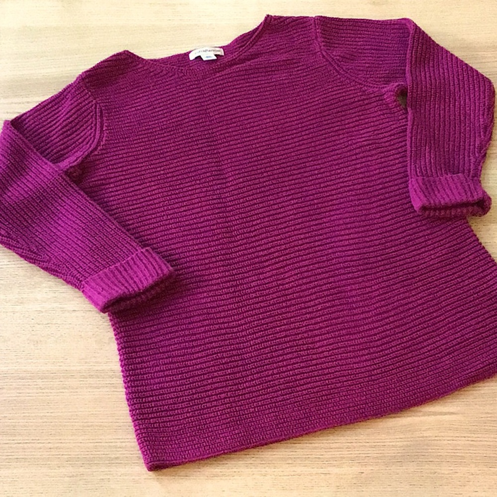 FALL Women's Crewneck Ribbed Sweater